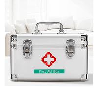 KRXSOBNV, Kit di Pronto Soccorso Scatola for medicinali Cassetta Medicina Portatile Grande armadietto for Custodia for casa All'aperto for Cure Emergenza for Famiglie,Kit di Pronto Soccorso(M)