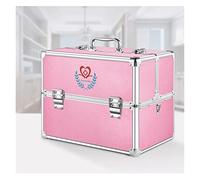 KRXSOBNV, Kit di Pronto Soccorso Scatola for medicinali for la casa Medicina Portatile Custodia for armadietto dei Grandi Dimensioni for Kit for Esterni Domestici,Kit di Pronto Soccorso(Pink,S)