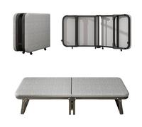 KRXSOBNV Letto pieghevole pieghevole con materasso in memory foam Letto a scomparsa salvaspazio for ospiti 185x70x38 cm Tipo lattice(Sponge Type,185x80x38cm)