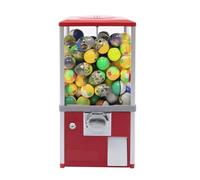 KRXSOBNV, Macchina for capsule a gettoni, macchina commerciale for caramelle gommose, dispenser for palline rimbalzanti for capsule rotonde for 4,5-5,5 cm,Rosso,Macchina Twister(Red)