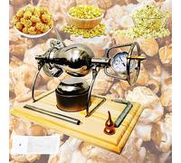 KRXSOBNV, Macchina for popcorn ad aria calda, macchina for popcorn, macchina for popcorn cinese, macchina for popcorn in acciaio inossidabile con valvola di pressione, manometro,Macchina per popcorn