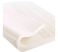 KRXSOBNV, Materasso 7 Zone Morbido 100% Naturale Premium Lattice Topper Queen Premium Hotel Futon Materasso Sollievo dalla Pressione for Il Mal di Schiena10cm-1200 * 2000mm,Materasso in lattice(7.5cm