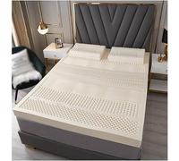 KRXSOBNV, Materasso con fodera interna - Coprimaterasso portatile for alleviare la pressione morbida Spesso 5 cm / 7,5 cm / 10 cm Morbido e traspirante,Materasso in lattice(5cm,180x200cm(71x79in))