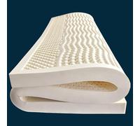 KRXSOBNV, Materasso in lattice 100% lattice medio/morbido Materasso ortopedico a 7 zone sfoderabile, materasso in lattice naturale, 7,5 cm, 180x200 cm,Materasso in lattice(2.5cm,90 x 200 cm)