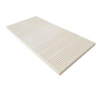 KRXSOBNV materasso Traspirante e confortevole Materasso in lattice naturale organico al 100% resistente e non facile da piegare Coprimaterasso 7,5 cm 90x200 cm(10cm,90x200cm)
