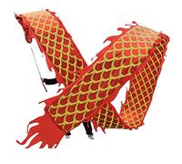 KRXSOBNV, Nastri for Danza del Drago Fitness a Doppia Faccia Nastri Sportivi Cinesi Prati Pratica Streamer for Accessori Rave for Principianti,Nastri per la Danza del Drago(10m/32.8ft)