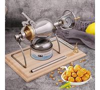 KRXSOBNV, Regali for popcorn in acciaio inossidabile Grain Ampli Fier for le amiche di Natale, 260 ml,Macchina per popcorn(260ml)