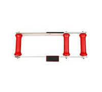 KRXSOBNV, Rulli for Bicicletta Portatili con Pedale, Portapacchi e Supporti for Bici, Accessori for Rulli for Bici, for Mountain Bike da 24",26",28",29",Rastrelliere per Allenamento in Bicicletta