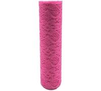 KRXSOBNV, Runner da Tavolo in Pizzo Glitterato con Paillettes e Tulle, in Tessuto di Tulle Fai-da-Te, for Matrimoni, Feste di Compleanno, Decorazioni for la tavola,La Seta di Eugen(Rose)