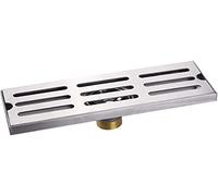 KRXSOBNV, Scarico a Pavimento for Doccia Rettangolare SUS304 con Coperchio Rimovibile, scolapiatti e Basamento ,Scarichi a Pavimento(70cm(27.5''))
