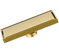 KRXSOBNV, Scarico for doccia lineare con filtro for capelli, scarico a pavimento for doccia rettangolare invisibile in ottone con coperchio rimovibile, scolapiatti e basamento ,Scarichi a pavimento(On