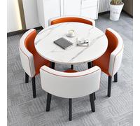 KRXSOBNV, Set tavolo e sedie da ufficio Tavolino caffè, set tavolino, salva spazio, for combinato in appartamento familiare,Tavoli da conferenza(N)