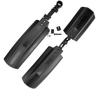KRXSOBNV, Sgancio rapido Portatile Regolabile in 2 Pezzi for Bici da Neve Anteriori e Posteriori, paraspruzzi for Bici Fat, Compatibile con Bici Fat Bike,Bicicletta di Fango