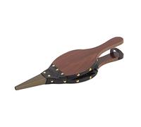 KRXSOBNV, Soffiatore manuale for legno da 15,0 x 5 pollici, strumenti for camino con cinghia for appendere for barbecue all'aperto, falò,Soffietto