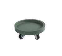 KRXSOBNV, Sottovasi for Piante da Esterno Carrello for con Carrello for Ruote Base for Vaso Fiori for Interno for Rotondo Vaso Vassoio for Acqua for vasi Sottovaso ,Carrello per Piante(B,40cm)