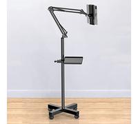 KRXSOBNV Supporto Tablet Computer, Supporto Regolabile in Altezza con Ruota Universale, Supporto for Braccio Flessibile for Telefono/Tablet/Pad da 3,5-11"(Type 2)
