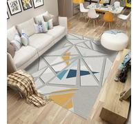 KRXSOBNV, Tappeti for la decorazione della casa decorativi for il soggiorno for di lusso leggeri in stile minimalista astratto con pittura a inchiostro multicolore for ，Tappeti(Y 13,200 * 300)