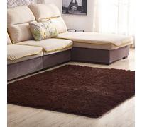 KRXSOBNV, Tappeto di lusso soffice e shag for area lounge Tappeti densi che non perdono pelo morbido al tatto tradizionale chic Ideale for soggiorno, camera da letto ，Tappeti(Brown,120x200)
