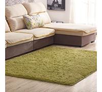 KRXSOBNV, Tappeto di lusso soffice e shag for area lounge Tappeti densi che non perdono pelo morbido al tatto tradizionale chic Ideale for soggiorno, camera da letto ，Tappeti(Grass Green,40x60)