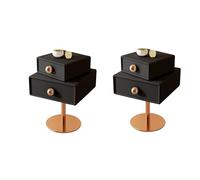 KRXSOBNV, Tavolino alto for divano, comodino piccolo sul comodino, comodino for organizzazione di stoccaggio con cassetto superiore girevole for camera da letto soggiorno di piccole dimensioni,Comodi