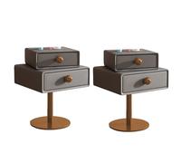 KRXSOBNV, Tavolino alto for divano, comodino piccolo sul comodino, comodino for organizzazione di stoccaggio con cassetto superiore girevole for camera da letto soggiorno di piccole dimensioni,Comodi