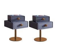 KRXSOBNV, Tavolino alto for divano, comodino piccolo sul comodino, comodino for organizzazione di stoccaggio con cassetto superiore girevole for camera da letto soggiorno di piccole dimensioni,Comodi