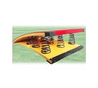 KRXSOBNV, Trampolino elastico curvo Pro resistente, trampolino assistito a molla, portatile in legno, for caveau scolastico, palestra domestica ，Trampolino da ginnastica