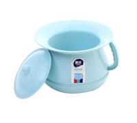 KRXSOBNV, Vasi da camera for donne con coperchio, sputacchiera for camera da letto, secchiello for vasino con manico, orinatoio for WC portatile for campeggio, viaggi, casa,Orinatoio(Blue)