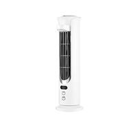 KRXSOBNV, Ventilatore senza lama a torre Mini condizionatore d'aria da tavolo con testa tremante Mini ventola di raffreddamento ad acqua Ventilatore multifunzione Batteria da 4000 MAh,Ventilatori sen