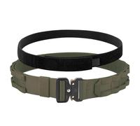 KRYDEX GEAR Cintura a sgancio rapido con sistema MOLLE da 4,4 cm, tattica interna ed esterna, resistente (Ranger Green, S)