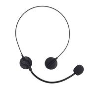 KRYMSON 1 accessorio di scena per microfono, giocattolo per microfono finto per cuffie, adatto per feste da ballo, feste, giochi di ruolo