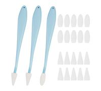 KRYMSON 3 penne in spugna per schizzi, con 20 spugne di ricambio, penne da cancellare, gomme da disegno, per schizzi e dettagli