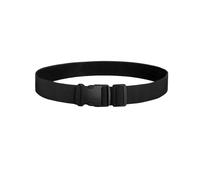 KRYMSON Fascia Elastica in Nylon, Vita Regolabile, Unisex - Cintura Senza Fori, Sportiva, Senza Metallo - Nero, 3,8 * 40 cm