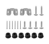 KRYMSON Set di 2 accessori per il montaggio del bersaglio, set di supporti per il montaggio del bersaglio, ganci da parete, accessori per bersaglio