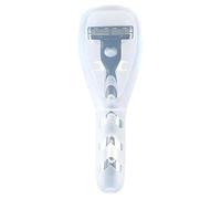 Kryoflare Caso di rasoio di viaggio, contenitore di plastica trasparente, contenitore di protezione del rasoio elettrico, organizzatore portatile