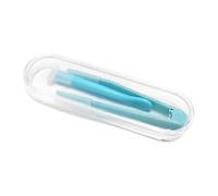 Kryoflare Custodia per lenti a contatto, applicatore e strumento di rimozione delle lenti a contatto con pinzette a punta morbida, kit di inserimento e rimozione