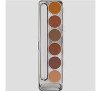 Kryolan - Dermacolor Camouflage Cream Palette - 6 Colors - Model D