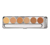 Kryolan DERMACOLOR CAMOUFLAGE CREME TAVOLOZZA 6 COLORI tipo M