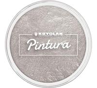 Kryolan Pintura Water Color - Trucco per bambini, 25 ml, colore: argento, lavabile, vegano, senza profumo, senza parabeni, senza glutine, ideale per bambini, feste, carnevale, Halloween e Halloween