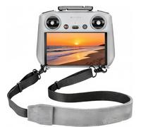 Kryolithm Cordino per DJI RC/RC 2/RC Pro/RC Plus Controller, Mini 5 Pro/Mini 4 Pro telecomando regolabile in pelle, cinturino in pelle per telecomando Mavic 3/RC-N3, grigio