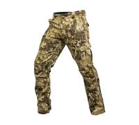 Kryptek Men’s Stalker Pant, Stealthy Camo Hunting Pant with Reinforced Knees, And Seat, Highlander - LL