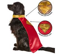 Krypto Animali Mantella e Colletto Supereroe Cane Gatto Costume S-XL
