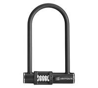 Kryptonite 005292 Lucchetto per bicicletta Combo U, nero, 10,2 x 20,3 cm