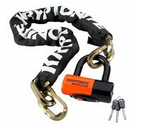 Kryptonite Kit Catena + Lucchetto Antifurto New York Nero 100 cm