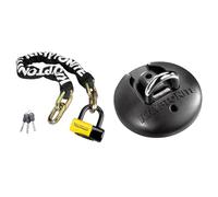 Kryptonite 999485 Lucchetto New York a catena per bicicletta 1410, 100 cm x 15 mm