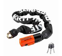 Kryptonite Kit Catena + Lucchetto Antifurto Evolution 4 Nero 90 cm