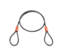 Kryptonite Cavo a doppio cappio Kryptoflex 525| Cavo antifurto per bici | Combinabile con tutti i lucchetti a U e i bloccadisco| Utile per il blocco di componenti a sgancio e accessori| Lunghezza 76 cm