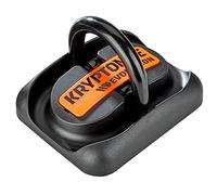 Kryptonite Evolution Ancoraggio a Terra, Bici e Moto, 0,95 kg | Punto di Ancoraggio Permanente per Pavimento e Parete, Arco da 14 mm e Base in Acciaio Temprato, per Interni ed Esterni,
