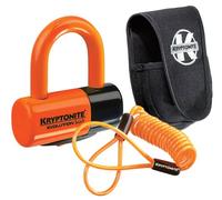 Kryptonite Evolution Disc Lock Premium Pack Bloccadisco, | Livello di Sicurezza 8/10, Arco in Acciaio Temprato da 14 mm, Cavo Promemoria e Custodia Inclusi, per Scooter e Moto, 0,91 kg