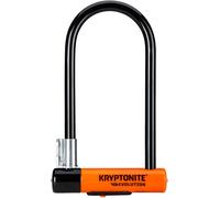 Kryptonite GK002130 Evolution Standard Bike U-Lock con FlexFrame Bracket-Sold Secure Gold, Nero/Arancione
